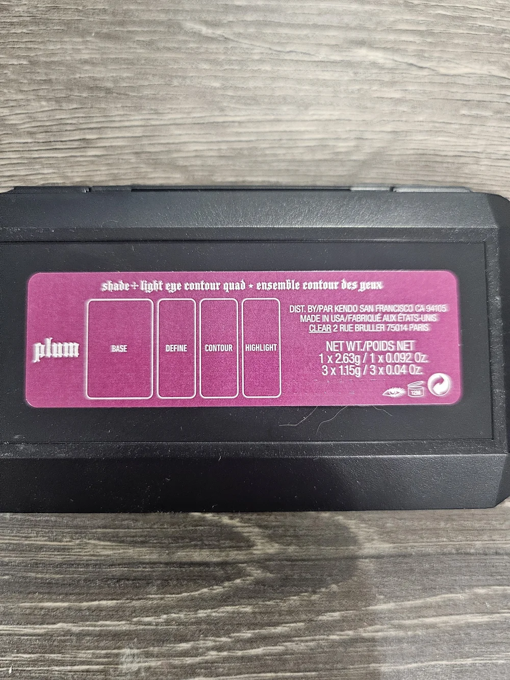 Kat Von D Plum & Neutral Eyeshadow Palette